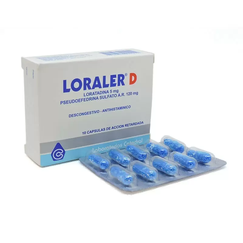 Comprar LORALER D CAJA X 10 COMP Con Descuento de 20% en Farmacia y Perfumería Catedral