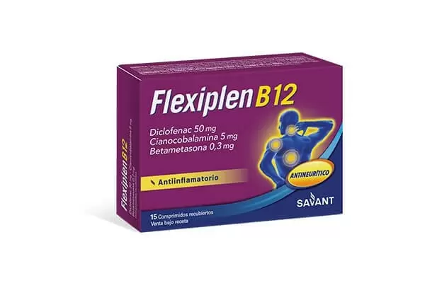  FLEXIPLEN B12 CAJA POR 15 COMPRIMIDOS