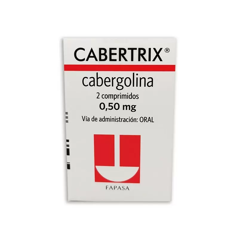  CABERTRIX 0,50 MG CAJA X 2 COMP