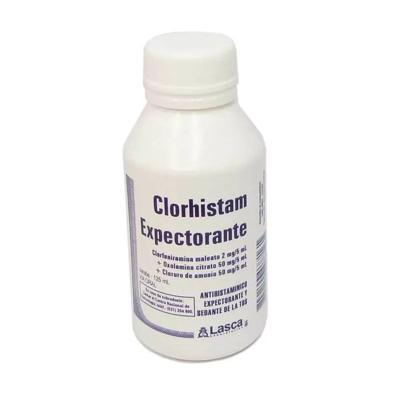  CLORHISTAM N.F JARABE EXPECT. FCO X 125 ML