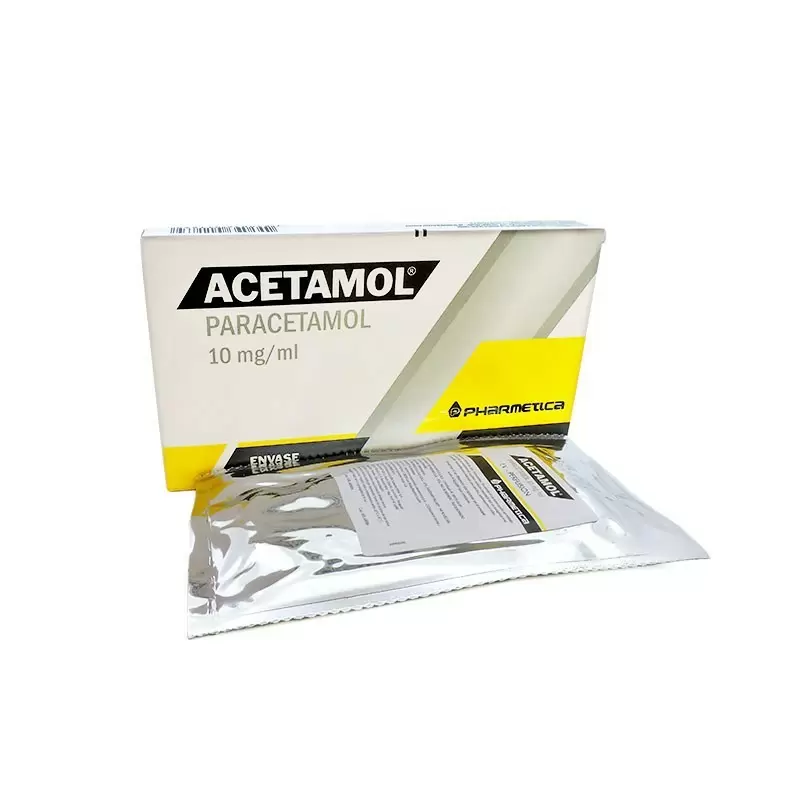 ACETAMOL INYECTABLE AMPOLLA X 100 ML