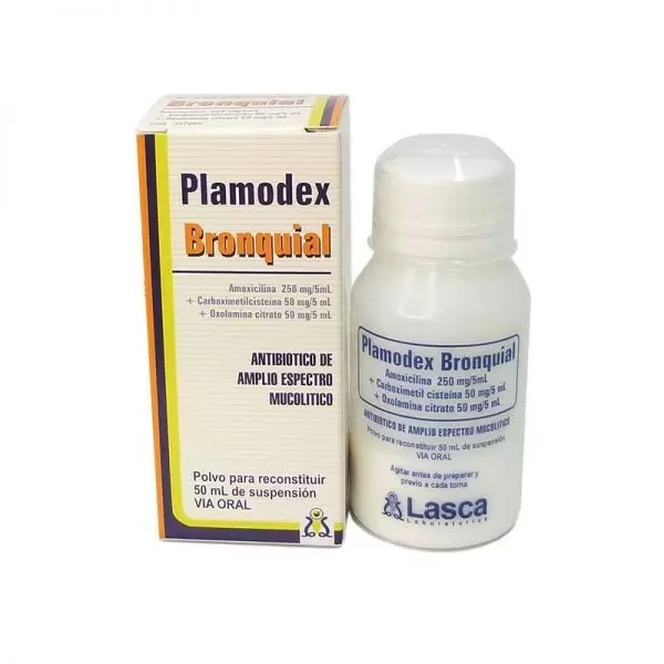 Comprar PLAMODEX BRONQUIAL SUSPENSION FCO X 50 ML Con Descuento de 20% en Farmacia y Perfumería Catedral