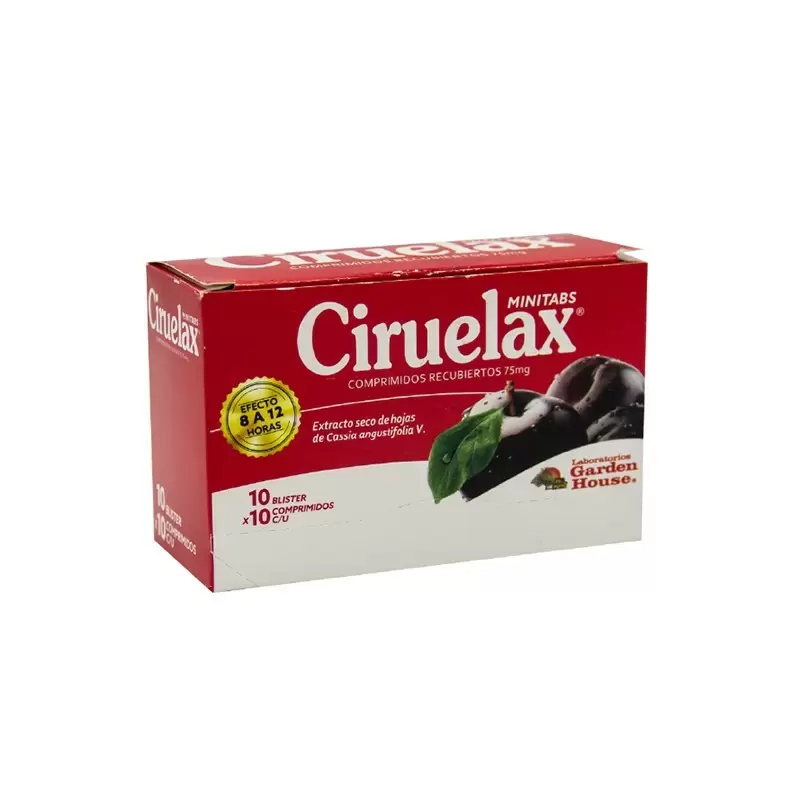  CIRUELAX MINITABS CAJA X 10 TIRA