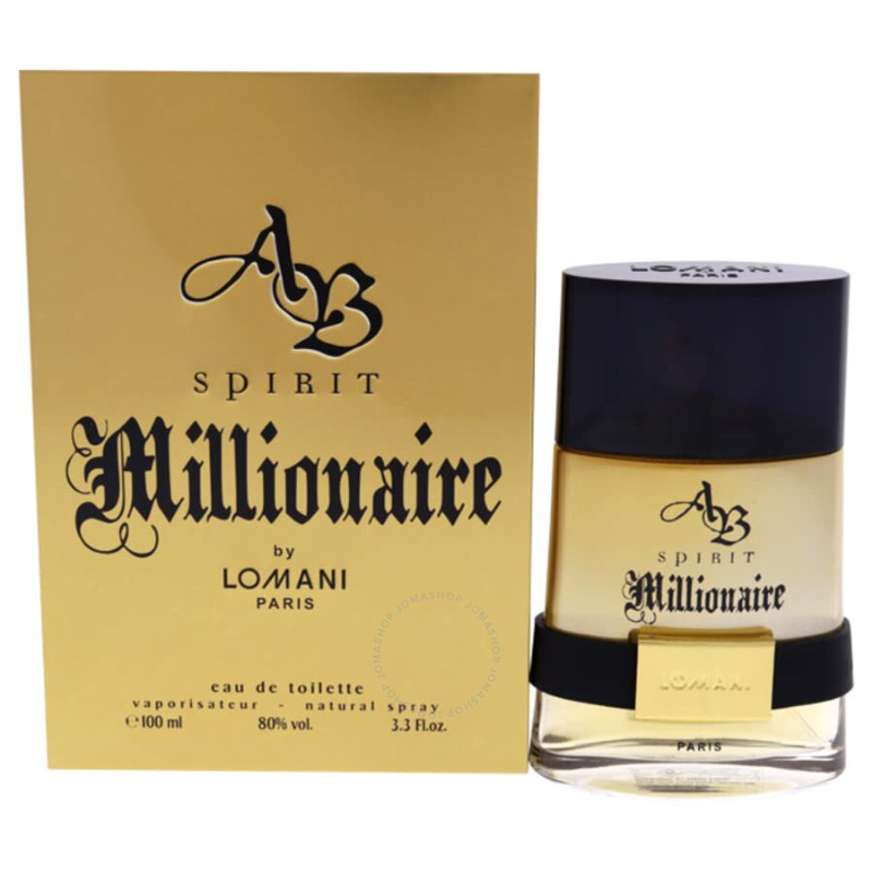  LOMANI SPIRIT MILLIONAIRE GOLD MAN EDT Fco x 100 ML