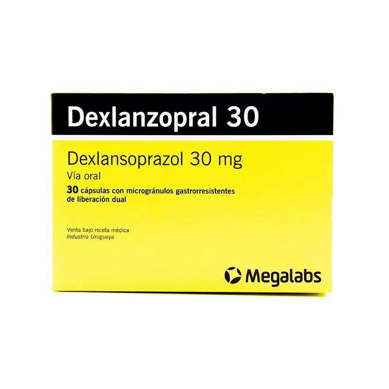  DEXLANZOPRAL 30 MG CAJA X 30 CAPS