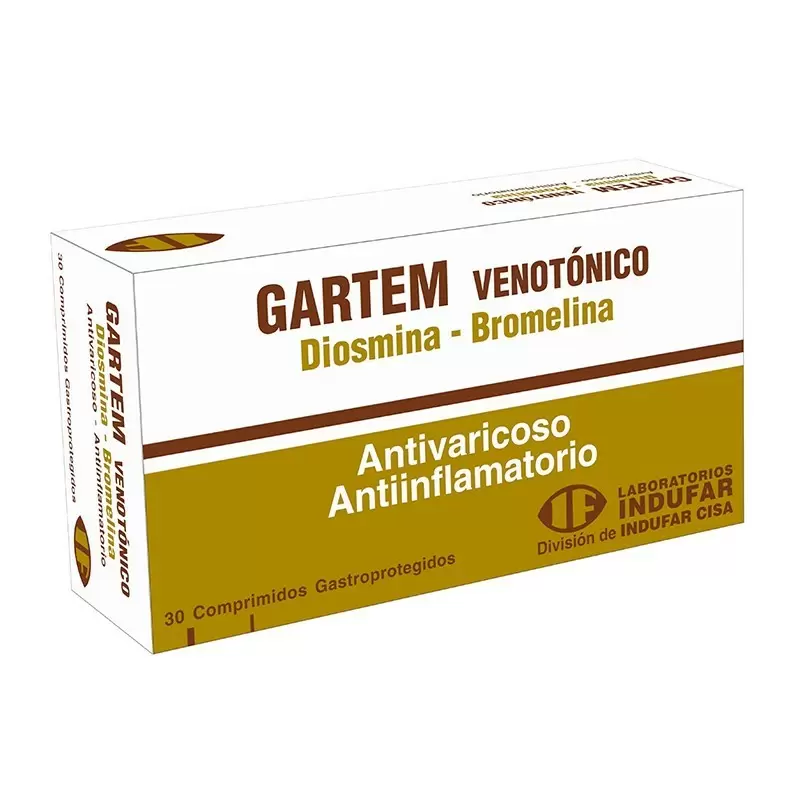 Comprar GARTEM VENOTONICO CAJA X 30 COMP Con Descuento de 20% en Farmacia y Perfumería Catedral