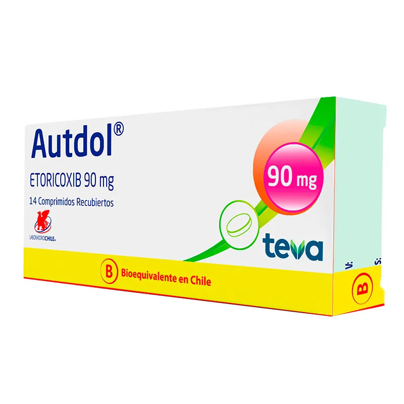  AUTDOL 90 CAJA X 14 COMPRIMIDOS RECUBIERTOS