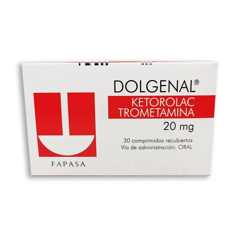 Comprar DOLGENAL 20 MILIGRAMOS CAJA X 30 COMP Con Descuento de 20% en Farmacia y Perfumería Catedral