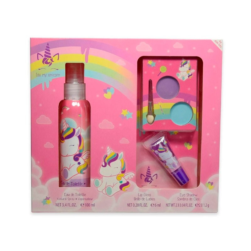  MY UNICORN 7091 EDT100ML+GLOSS+EYE SHADOW KIT