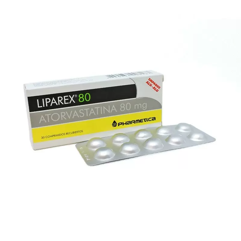 Comprar LIPAREX 80 CAJA X 30 COMP Con Descuento de 20% en Farmacia y Perfumería Catedral