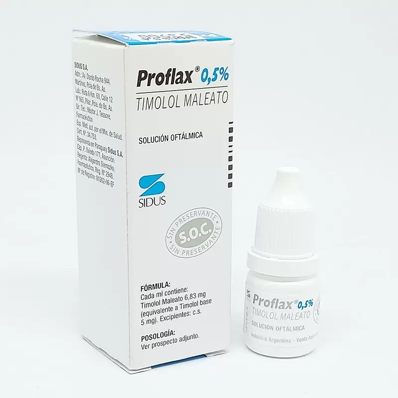 Comprar PROFLAX SOLUC. OFTALMICA 0.5 % FCO X 5 ML Con Descuento de 20% en Farmacia y Perfumería Catedral