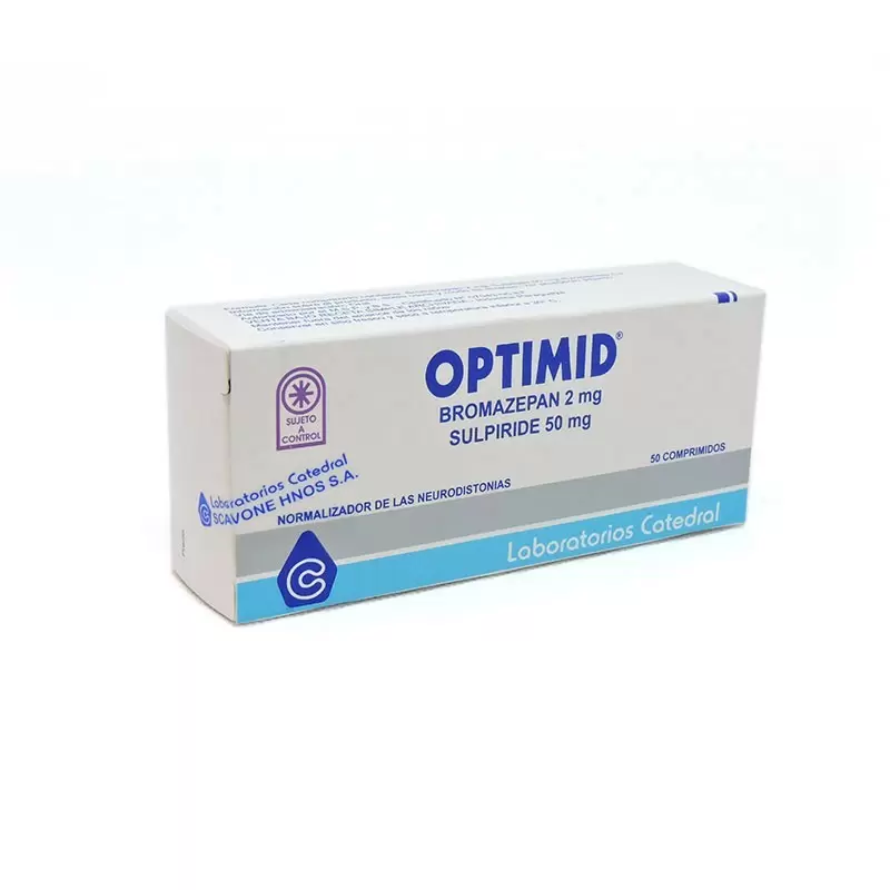  OPTIMID 2 MG. CAJA X 50 COMP