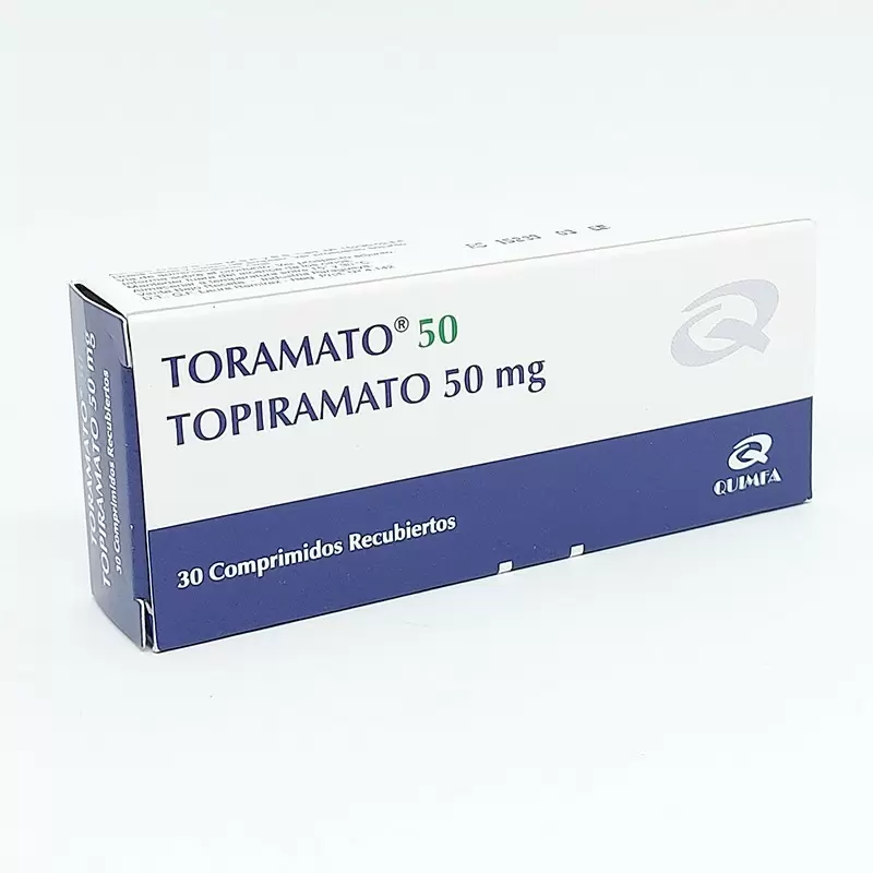  TORAMATO 50 MG. CAJA X 30 COMP