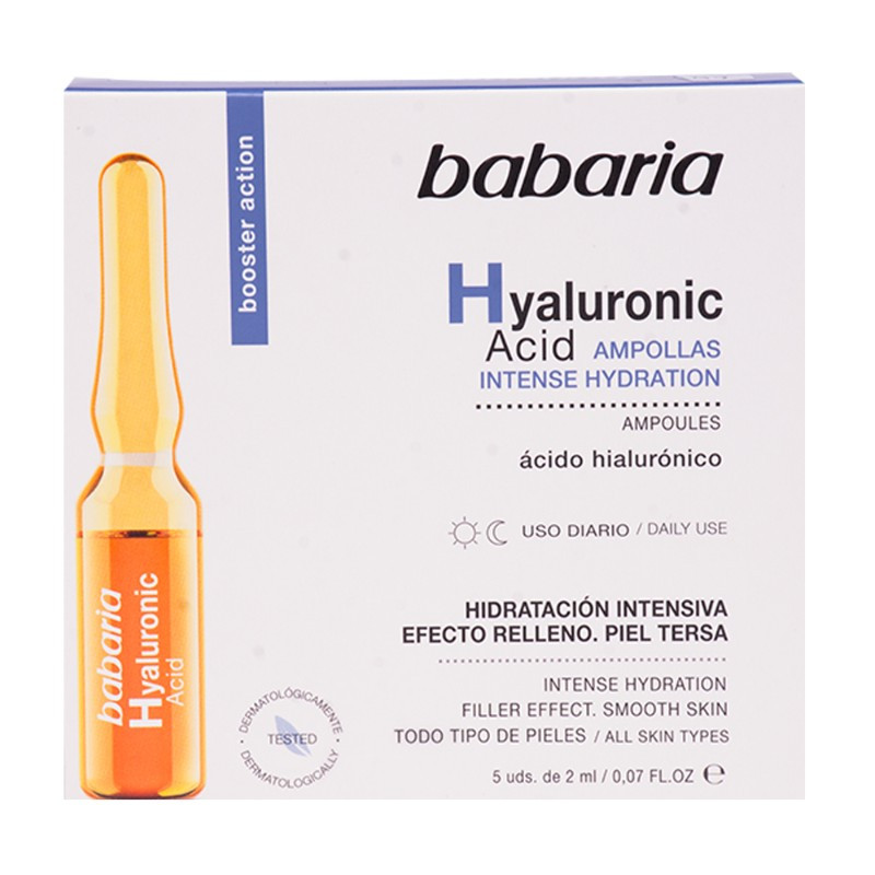  BABARIA 137 AMPOLL ACIDO HYALURONIC X 5UN Unid