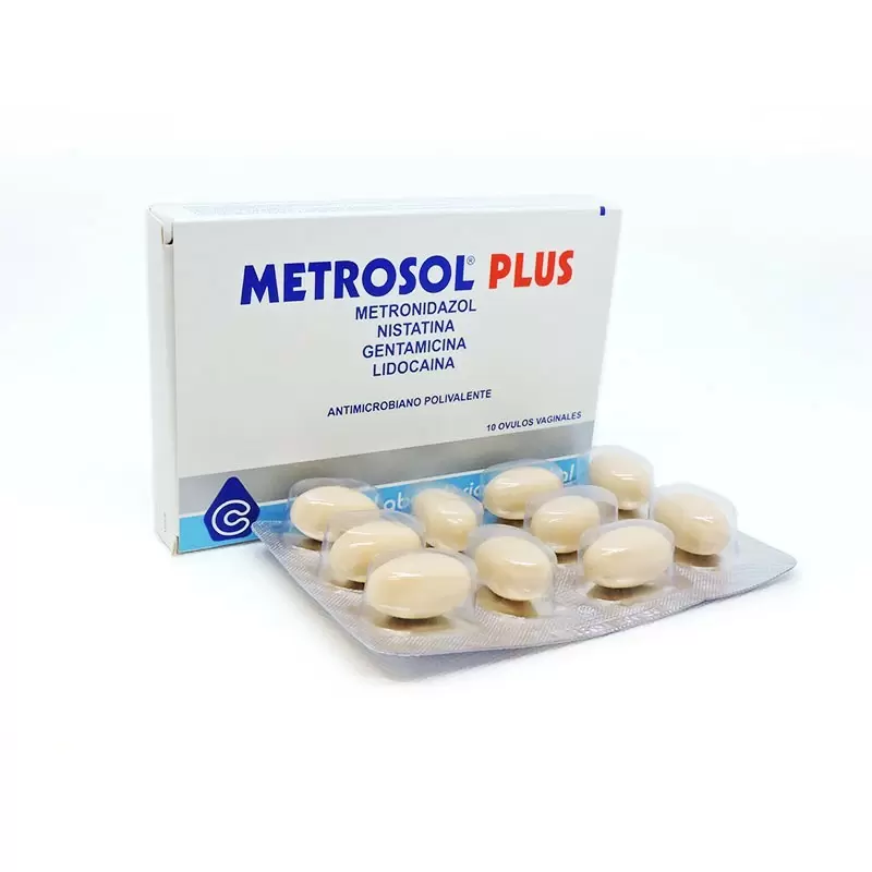 Comprar METROSOL PLUS CAJA X 10 OVULOS Con Descuento de 20% en Farmacia y Perfumería Catedral