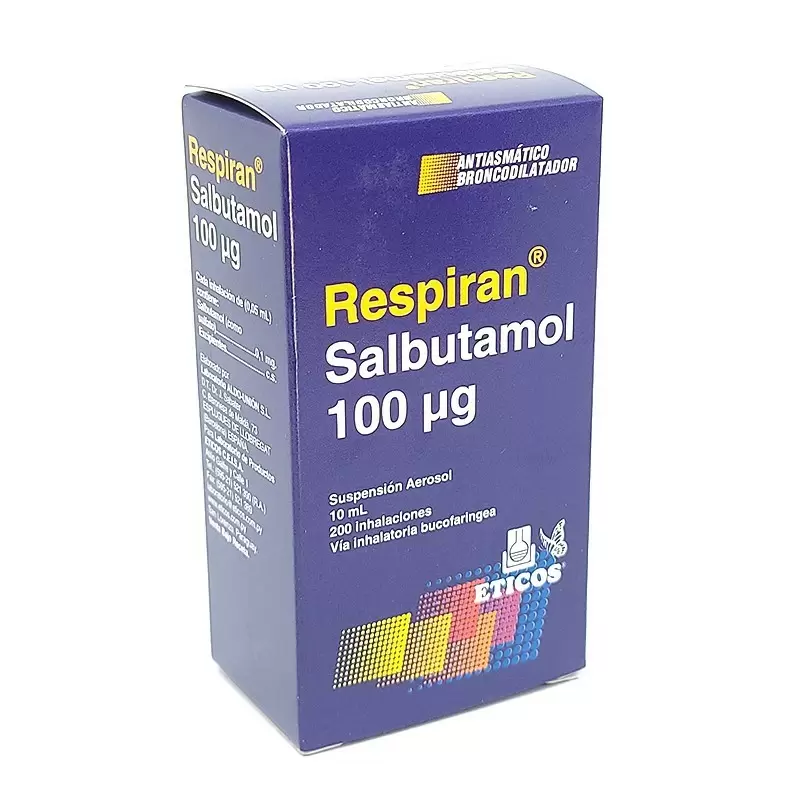  RESPIRAN SOL P/INHALADOR CAJA X 200 DOSIS