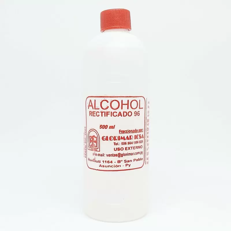 ALCOHOL RECTIFICADO FCO X 500 CC