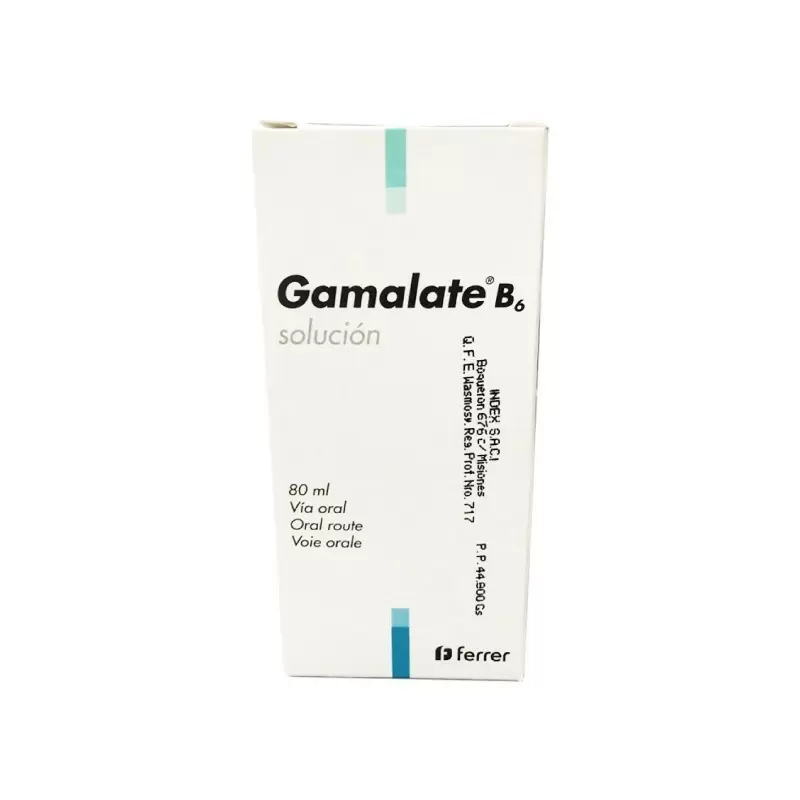 Comprar GAMALATE B6 SOLUCION FCO X 80 ML Con Descuento de 20% en Farmacia y Perfumería Catedral