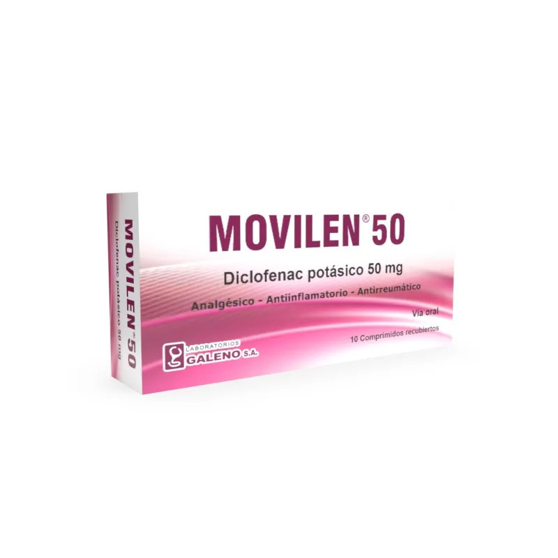  MOVILEN 50 CAJA X 10 COMPRIMIDOS RECUBIERTOS