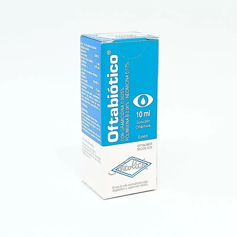 Comprar OFTABIOTICO COLIRIO FCO X 10 CC Con Descuento de 20% en Farmacia y Perfumería Catedral