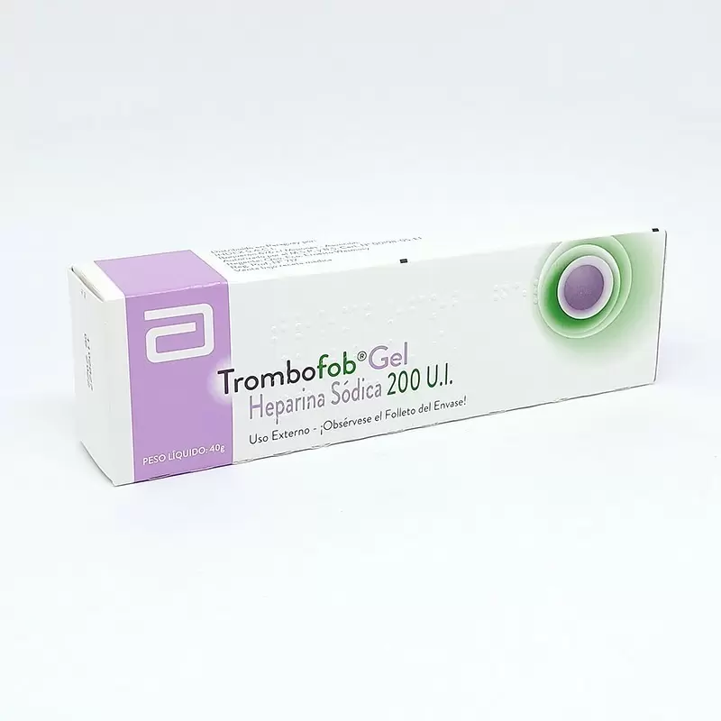 Comprar TROMBOFOB GEL FCO X 40 GR Con Descuento de 20% en Farmacia y Perfumería Catedral