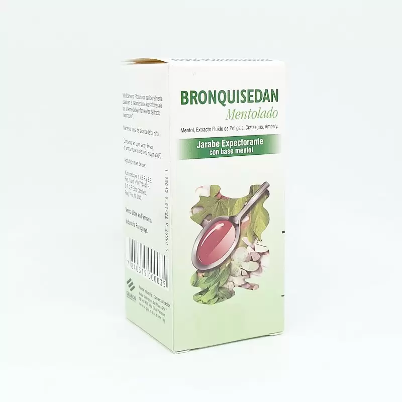  BRONQUISEDAN JARABE MENTOLADO FCO X 120 ML