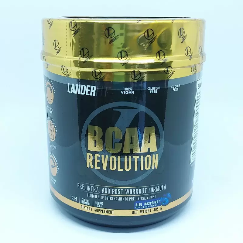  BCAA REVOLU  BLUERASPBERRY FCO X 405 GR