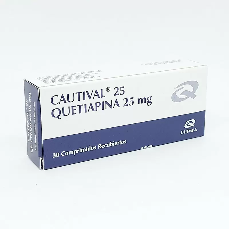  CAUTIVAL 25 MG CAJA X 30 COMP REC