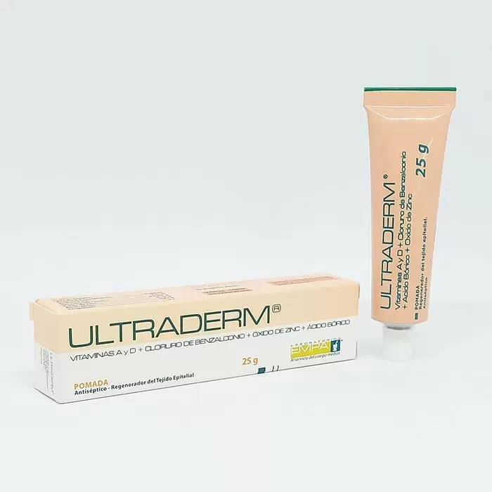 Comprar ULTRADERM POMADA TUBO X 25 GR Con Descuento de 20% en Farmacia y Perfumería Catedral