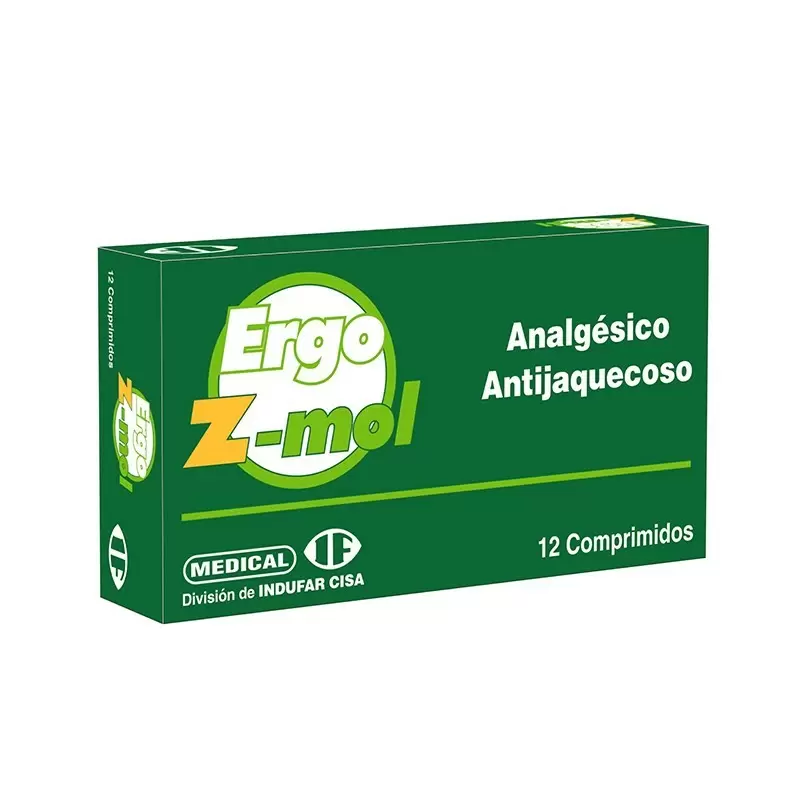 Comprar ERGO Z-MOL CAJA X 12 COMP Con Descuento de 20% en Farmacia y Perfumería Catedral