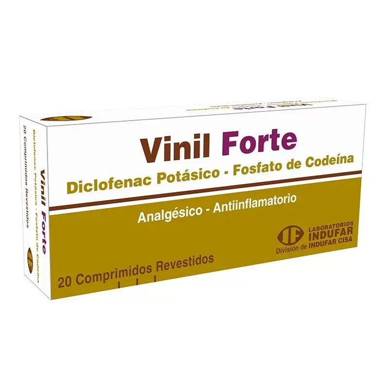 Comprar VINIL FORTE 50 MG. CAJA X 20 COMP Con Descuento de 20% en Farmacia y Perfumería Catedral