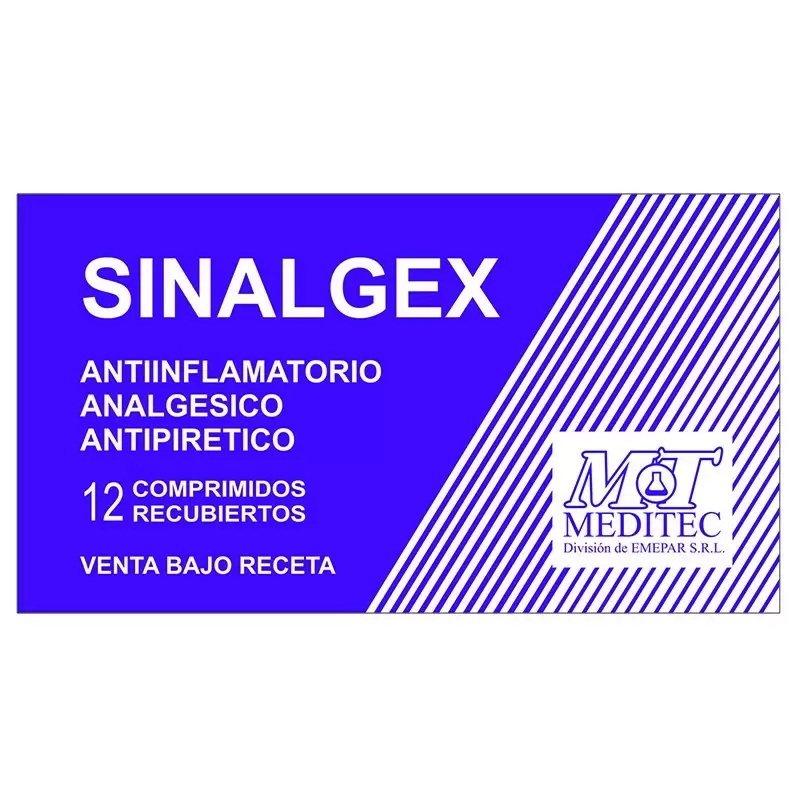 SINALGEX CAJA X 12 COMP