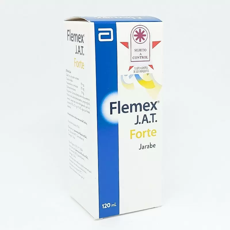 FLEMEX J A T FORTE JARABE FCO X 120 ML