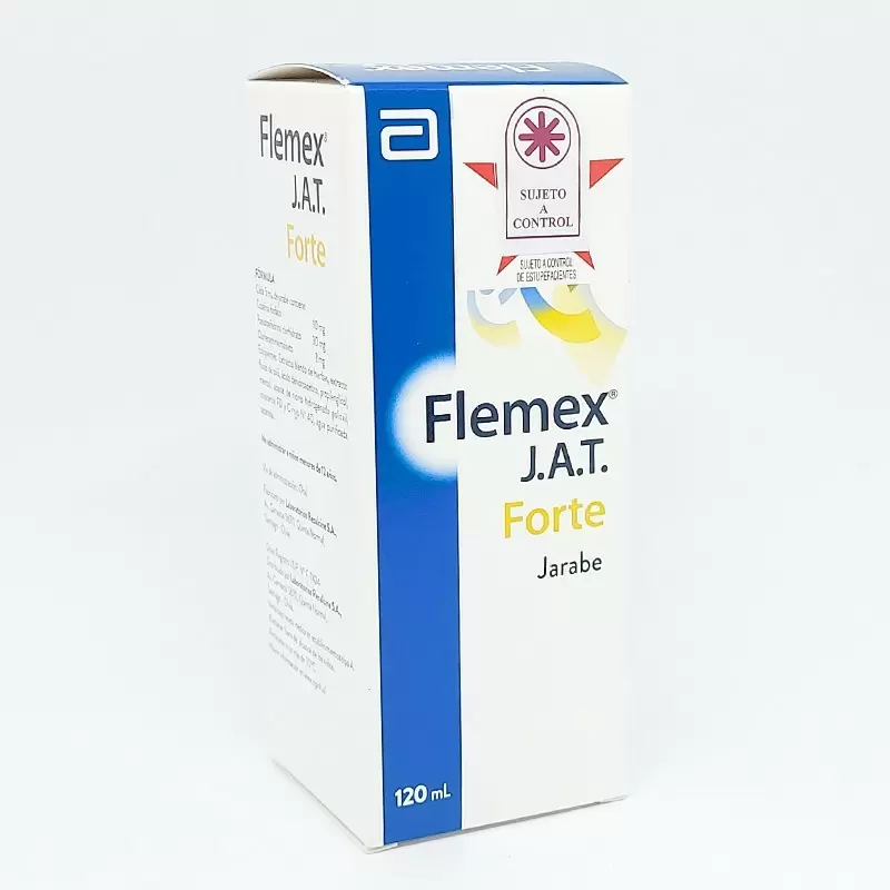  FLEMEX J A T FORTE JARABE FCO X 120 ML