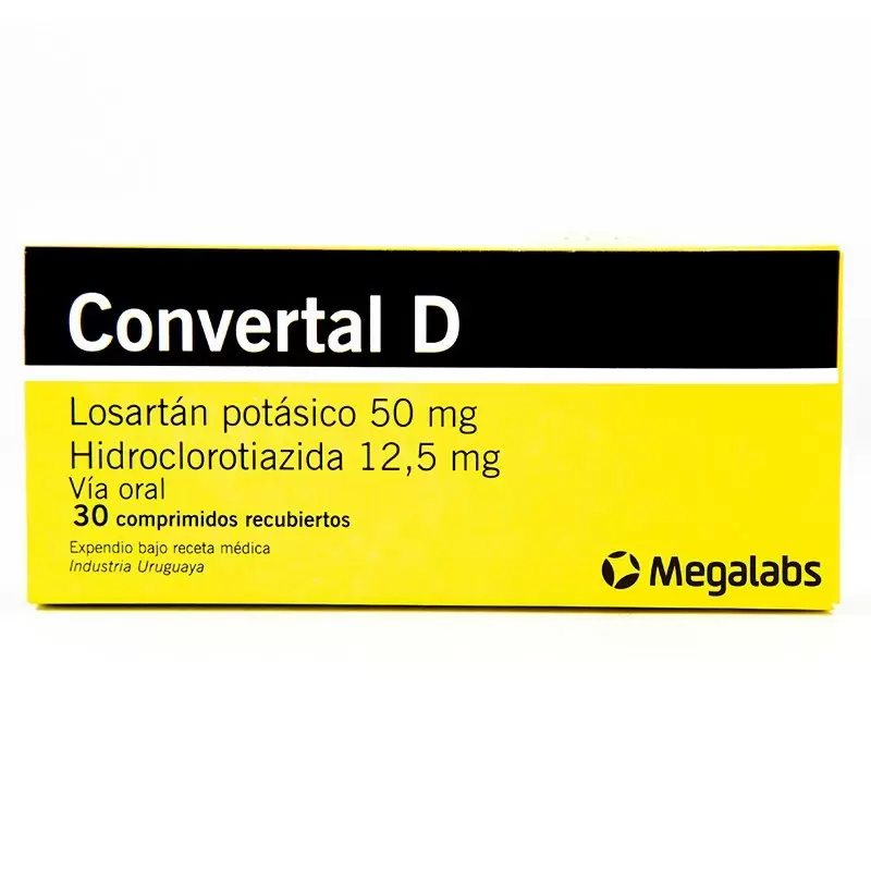  CONVERTAL D 50 MG CAJA X 30 COMP