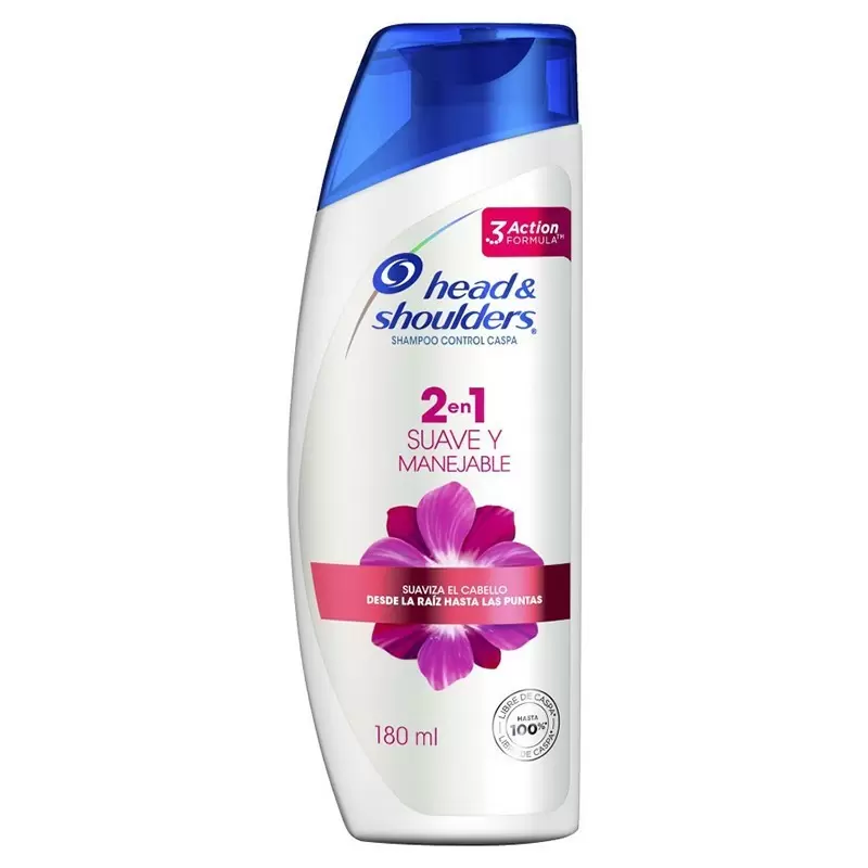  SHAMPOO 2 EN 1 FCO X 180 ML