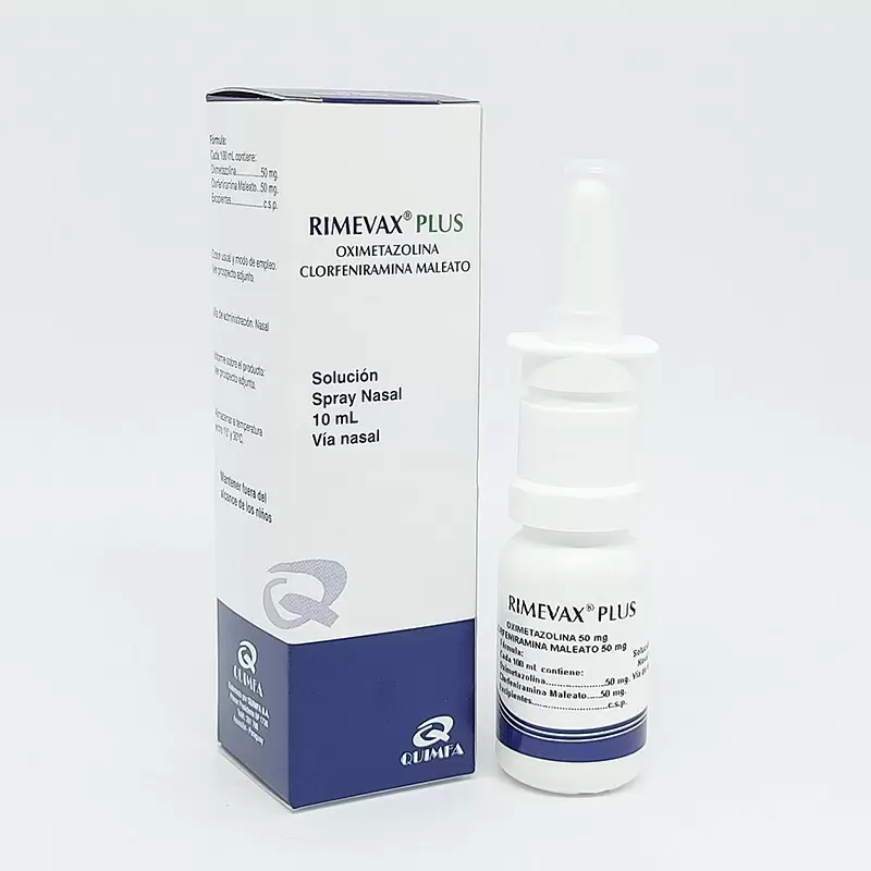 Comprar RIMEVAX PLUS SPRAY NASAL FCO X 10 ML Con Descuento de 20% en Farmacia y Perfumería Catedral