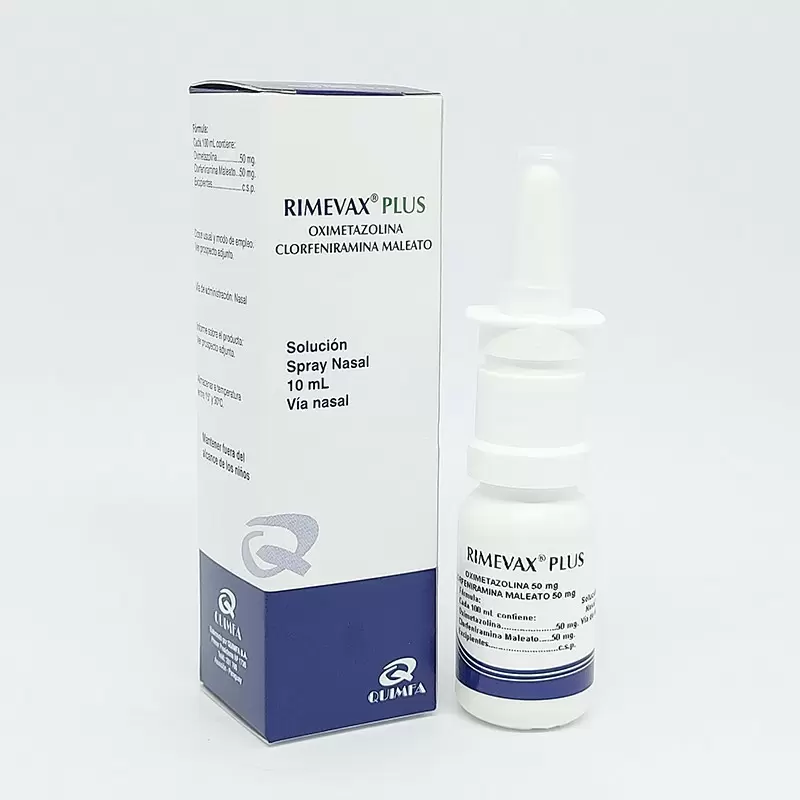  RIMEVAX PLUS SPRAY NASAL FCO X 10 ML