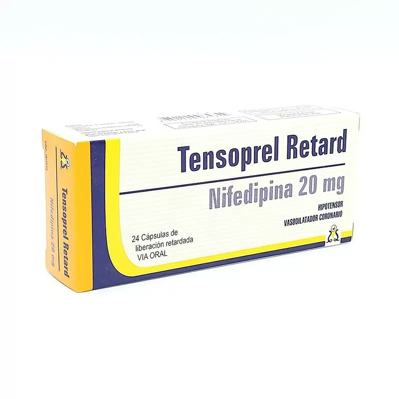  TENSOPREL RETARD CAJA X 24 COMP