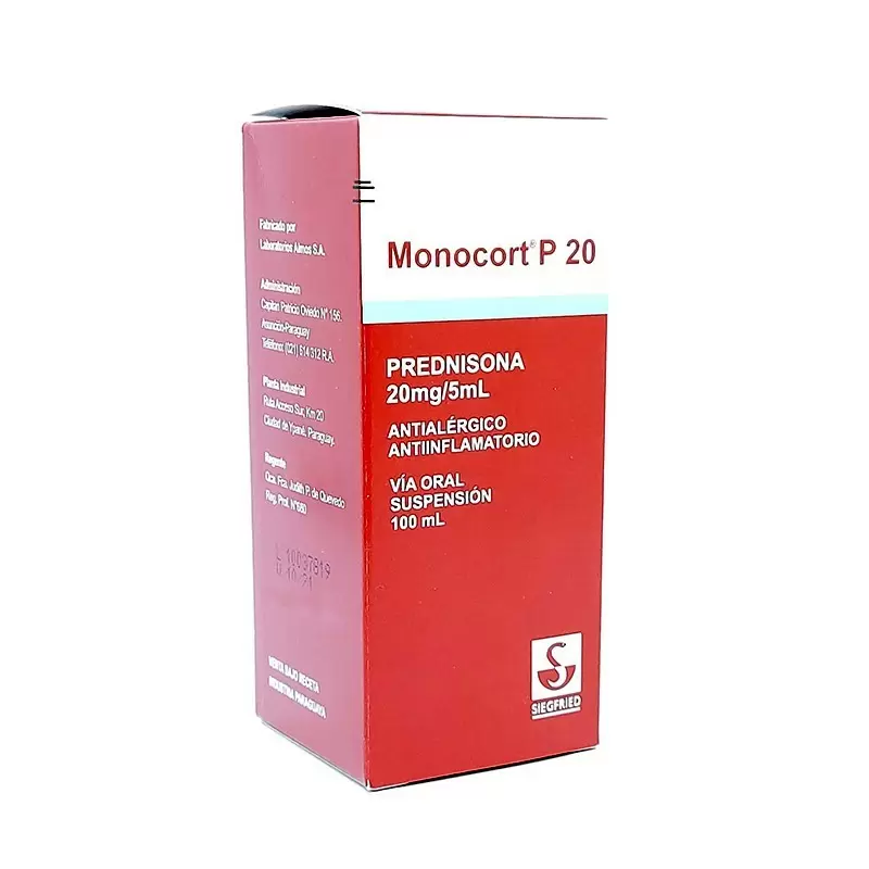 MONOCORT P20 SUSPENSION FCO X 100 ML