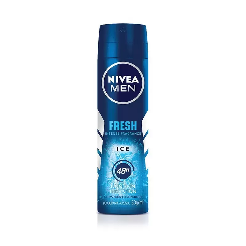  NIVEA MEN  FRESH ICE SPRAY MASCULINO 150 ML