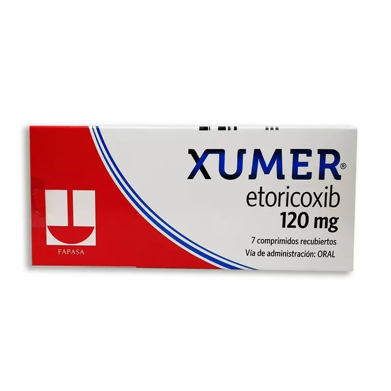  XUMER 120 MG CAJA X 7 COMP