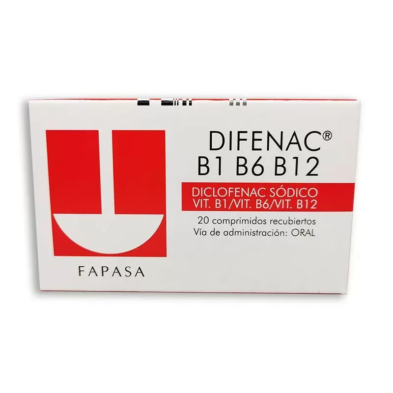 Comprar DIFENACONDICIONADOR B1B6B12 CAJA X 20 COMP Con Descuento de 20% en Farmacia y Perfumería Catedral