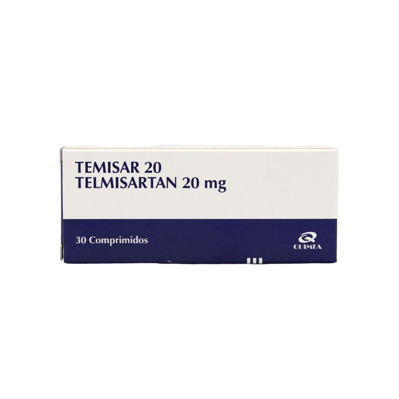  TEMISAR 20 MG CAJA X 30 COMP