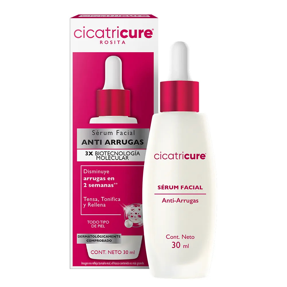  CICATRICURE FACIAL ANTIARRUGAS SERUM FCO X 30 ML