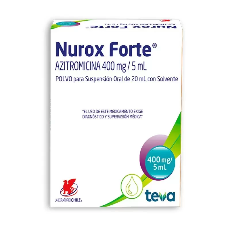 NUROX FORTE 400MG POLVO P/SUSPENSION  FCO X 20 ML