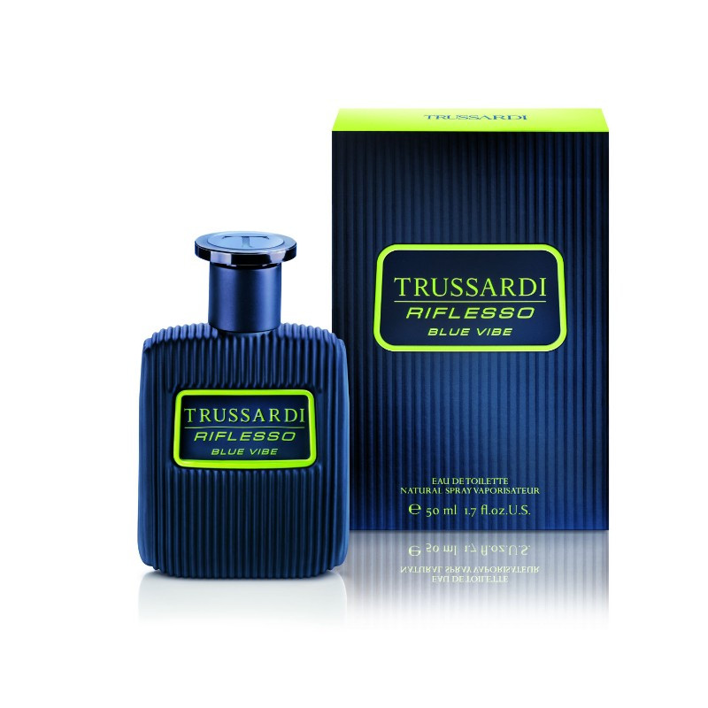  TRUSSARDI 0347 RIFLESSO BLUE VIVE EDT Fco x 100 ML