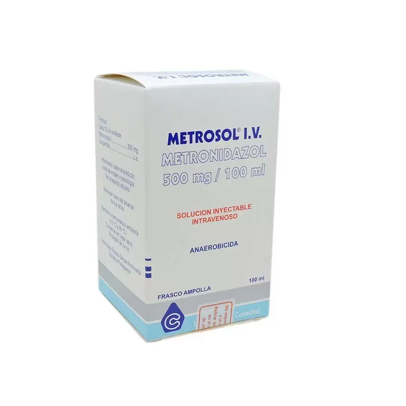 Comprar METROSOL 500 AMPOLLA FCO X 100 ML Con Descuento de 20% en Farmacia y Perfumería Catedral