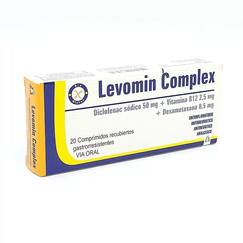 LEVOMIN COMPLEX CAJA X 20 COMP