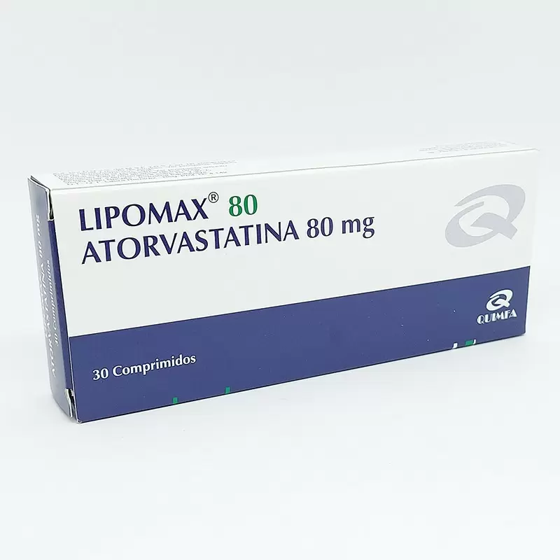  LIPOMAX 80 CAJA X 30 COMP